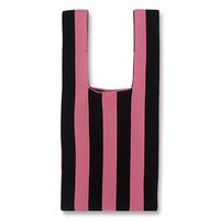 Women's Basic Stripe Polyester Shopping Bags sku image 9