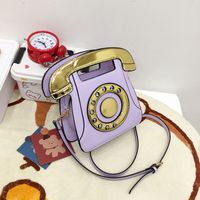 Women's Pu Leather Digital Telephone Classic Style Square Zipper Shoulder Bag Crossbody Bag main image 5