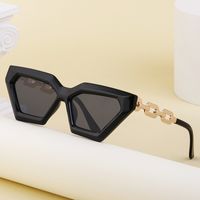 Hip-hop Vacation Solid Color Pc Cat Eye Full Frame Women's Sunglasses main image 1