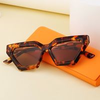 Hip-hop Vacation Solid Color Pc Cat Eye Full Frame Women's Sunglasses main image 3