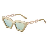 Hip-hop Vacation Solid Color Pc Cat Eye Full Frame Women's Sunglasses sku image 7