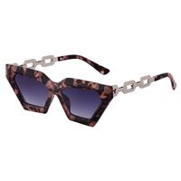 Hip-hop Vacation Solid Color Pc Cat Eye Full Frame Women's Sunglasses sku image 8