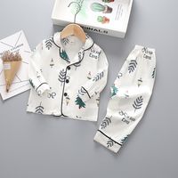 Cute Christmas Tree Printing Polyester Underwear & Sleepwear sku image 1