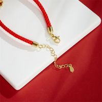 Chinoiserie Carp Copper Epoxy Plating Inlay Gem Women's Bracelets Necklace main image 3