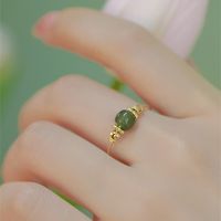 Simple Style Round Copper 14k Gold Plated Wholesale Open Ring main image 5
