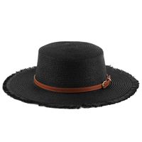 Unisex Simple Style Solid Color Straw Hat sku image 3