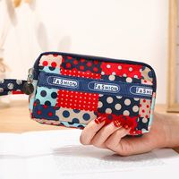 Women's All Seasons Pu Leather Star Heart Shape Cute Square Zipper Phone Wallet sku image 5