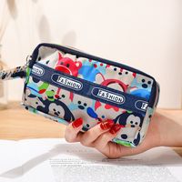 Women's All Seasons Pu Leather Star Heart Shape Cute Square Zipper Phone Wallet sku image 10