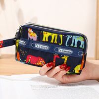 Women's All Seasons Pu Leather Star Heart Shape Cute Square Zipper Phone Wallet sku image 15