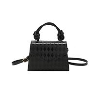 Women's Small All Seasons Pu Leather Solid Color Classic Style Square Flip Cover Square Bag sku image 2
