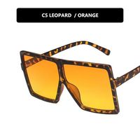 Hot Sale Retro Big Frame Sunglasses New Street Shooting Trend Sunglasses Frame Metal Hinge Wholesale Nihaojewelry sku image 6