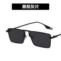 Light Green Metal Frame Sunglasses sku image 3