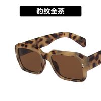 Cross-border European And American Large Frame Mi Nail Sunglasses  New Personalized Polygon Ins Simple Vintage Sunglasses Trend sku image 3