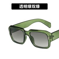 Cross-border European And American Large Frame Mi Nail Sunglasses  New Personalized Polygon Ins Simple Vintage Sunglasses Trend sku image 8