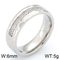 Titanium Steel 18K Gold Plated Simple Style Plating No Inlaid sku image 1
