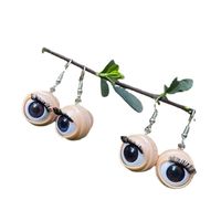 Wholesale Jewelry 1 Pair Exaggerated Novelty Eye Plastic Drop Earrings main image 5