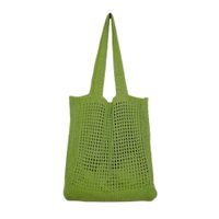 Women's Basic Lattice Polyester Shopping Bags sku image 6