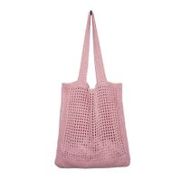 Women's Basic Lattice Polyester Shopping Bags sku image 4