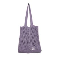 Women's Basic Lattice Polyester Shopping Bags sku image 3