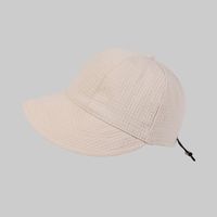 Frau Elegant Basic Einfarbig Breite Traufen Bucket Hat main image 3