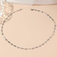 Wholesale Jewelry Casual Modern Style Heart Shape Titanium Steel 18K Gold Plated Polishing Plating Necklace main image 2