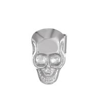 Hollow Skull Ear Bone Clip Unisex Earrings Wholesale sku image 1