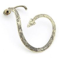 Retro Exaggerated Serpentine Winding Ear Clip Earrings Unilateral Fashion Earhook Jewelry Wholesale Nihaojewelry sku image 2