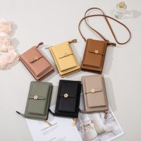 Women's All Seasons Pu Leather Basic Shoulder Bag Phone Wallet main image 1