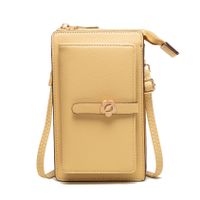 Women's All Seasons Pu Leather Basic Shoulder Bag Phone Wallet main image 3