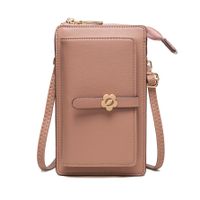 Women's All Seasons Pu Leather Basic Shoulder Bag Phone Wallet sku image 4