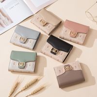 Women's Flower Pu Leather Buckle Wallets main image 6