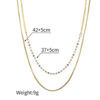 Copper 14K Gold Plated Simple Style Plating Star Earrings Anklet Necklace main image 4