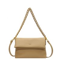 Women's Small Summer Pu Leather Solid Color Elegant Chain Square Magnetic Buckle Square Bag sku image 3