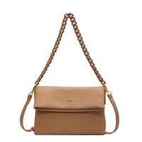 Women's Small Summer Pu Leather Solid Color Elegant Chain Square Magnetic Buckle Square Bag sku image 5