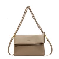 Femmes Petit L'été Faux Cuir Couleur Unie Élégant Chaîne Carré Boucle Magnétique Sac Carré sku image 4