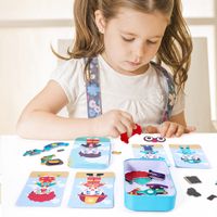 Table & Floor Games Toddler(3-6years) Cartoon Wood Toys main image 5
