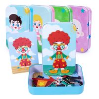 Table & Floor Games Toddler(3-6years) Cartoon Wood Toys main image 4