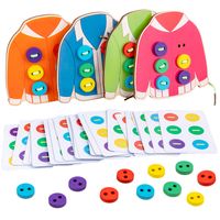 Learning Toys Toddler(3-6years) Colorful Wood Toys main image 3
