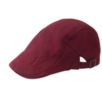 Women's Simple Style Solid Color Flat Eaves Beret Hat sku image 5