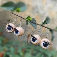 Wholesale Jewelry 1 Pair Exaggerated Novelty Eye Plastic Drop Earrings main image 2
