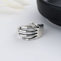Cool Style Palm Copper Plating Open Ring main image 2
