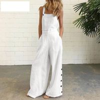 Women's Street Casual Solid Color Full Length Jumpsuits main image 1