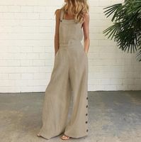Women's Street Casual Solid Color Full Length Jumpsuits main image 3