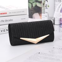 Polyester Solid Color Square Evening Bags sku image 6