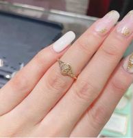 Simple Style Oval Flower Alloy Wholesale Rings main image 3