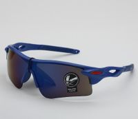 Sports Color Block Pc Square Half Frame Sports Sunglasses main image 2