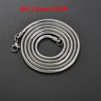 667 Stainless Steel Stainless Steel 18K Gold Plated Simple Style Plating Geometric Necklace sku image 6