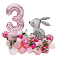 Easter Birthday Aluminum Film Birthday Balloons 1 Set sku image 3