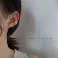 1 Pair Simple Style Geometric Copper Plating Earrings sku image 14