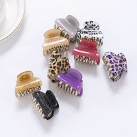 Simple Style Solid Color Arylic Plating Hair Claws 1 Piece main image 5